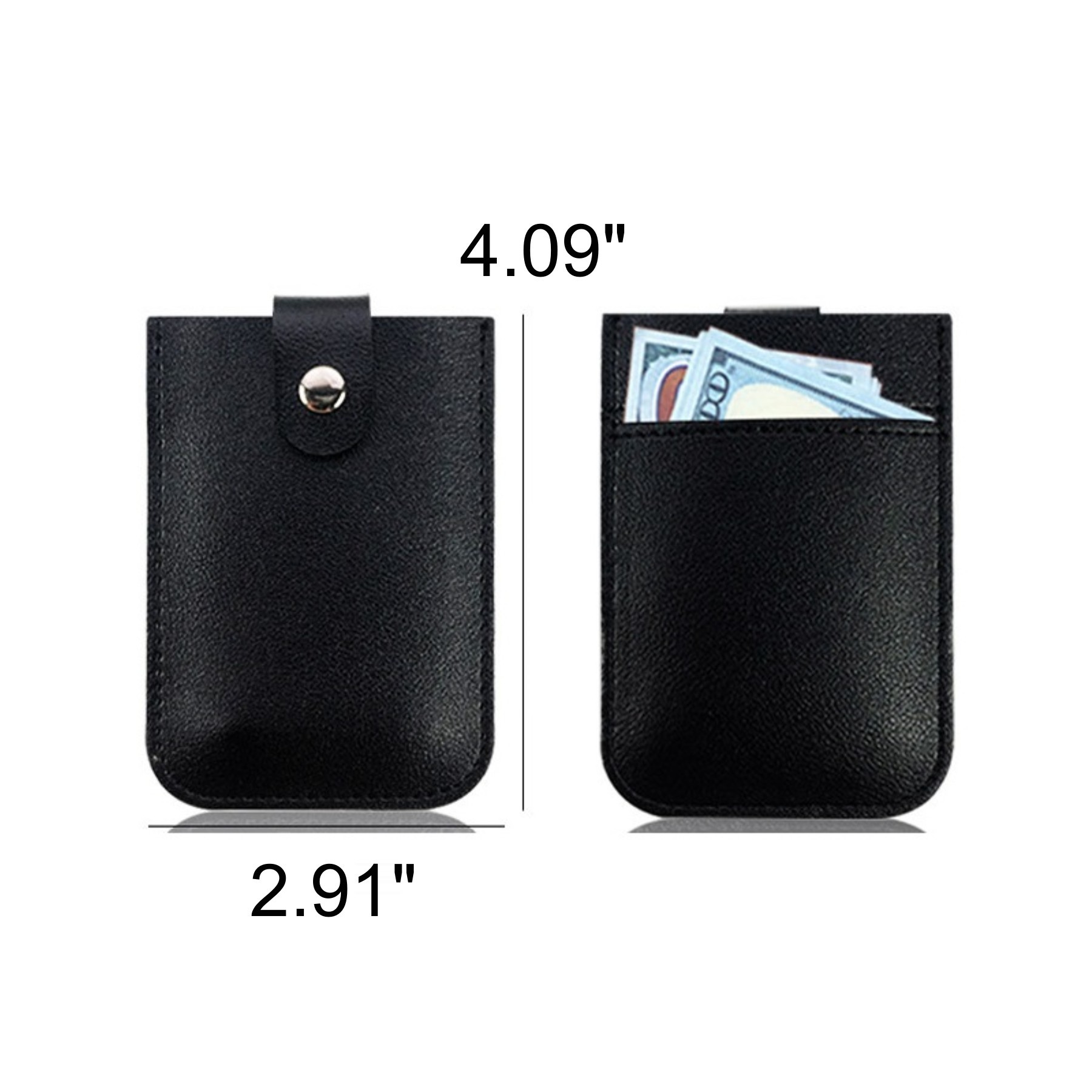 PU Leather Pull-Out Card Holder 2