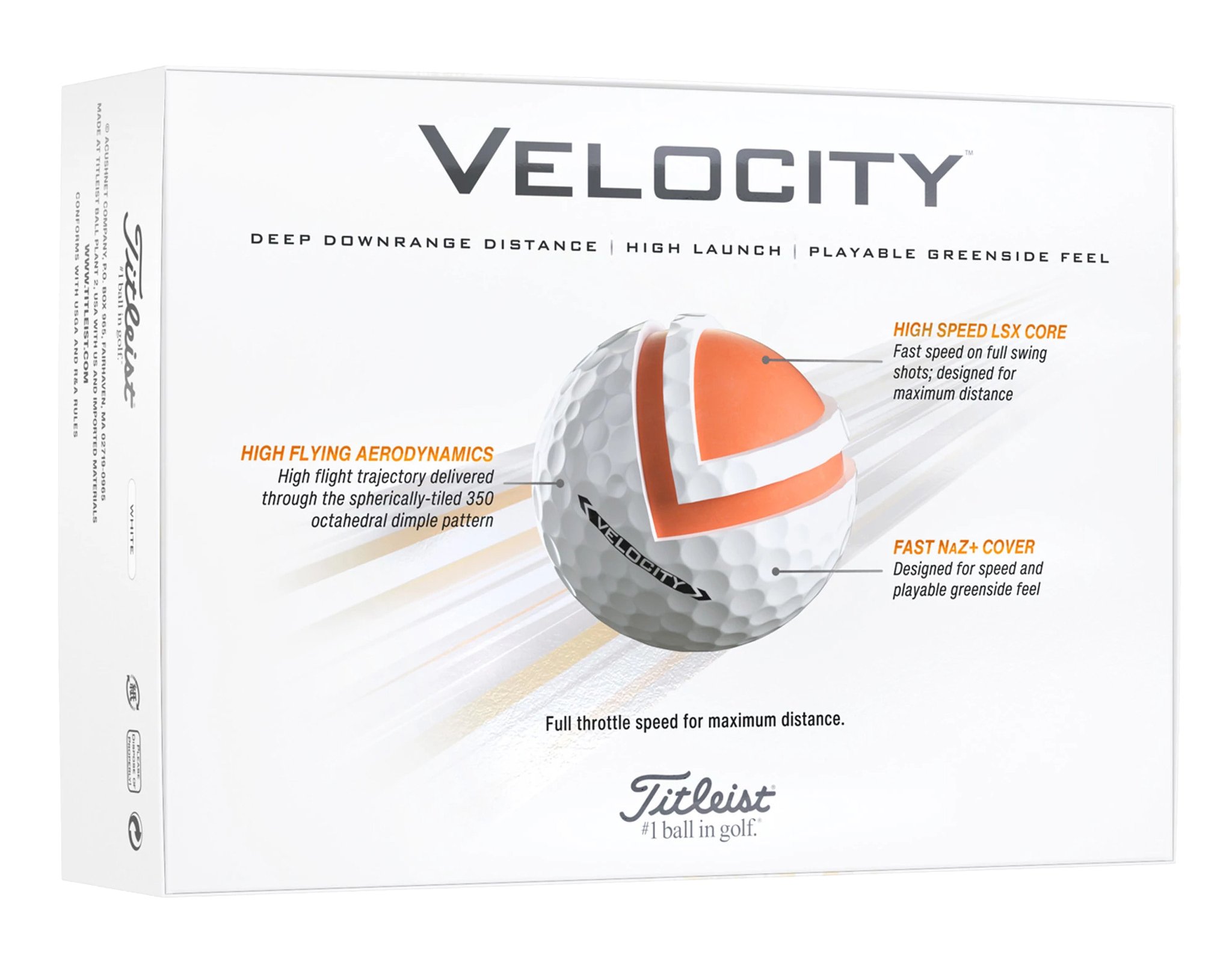 Titleist® Velocity Golf Ball 2