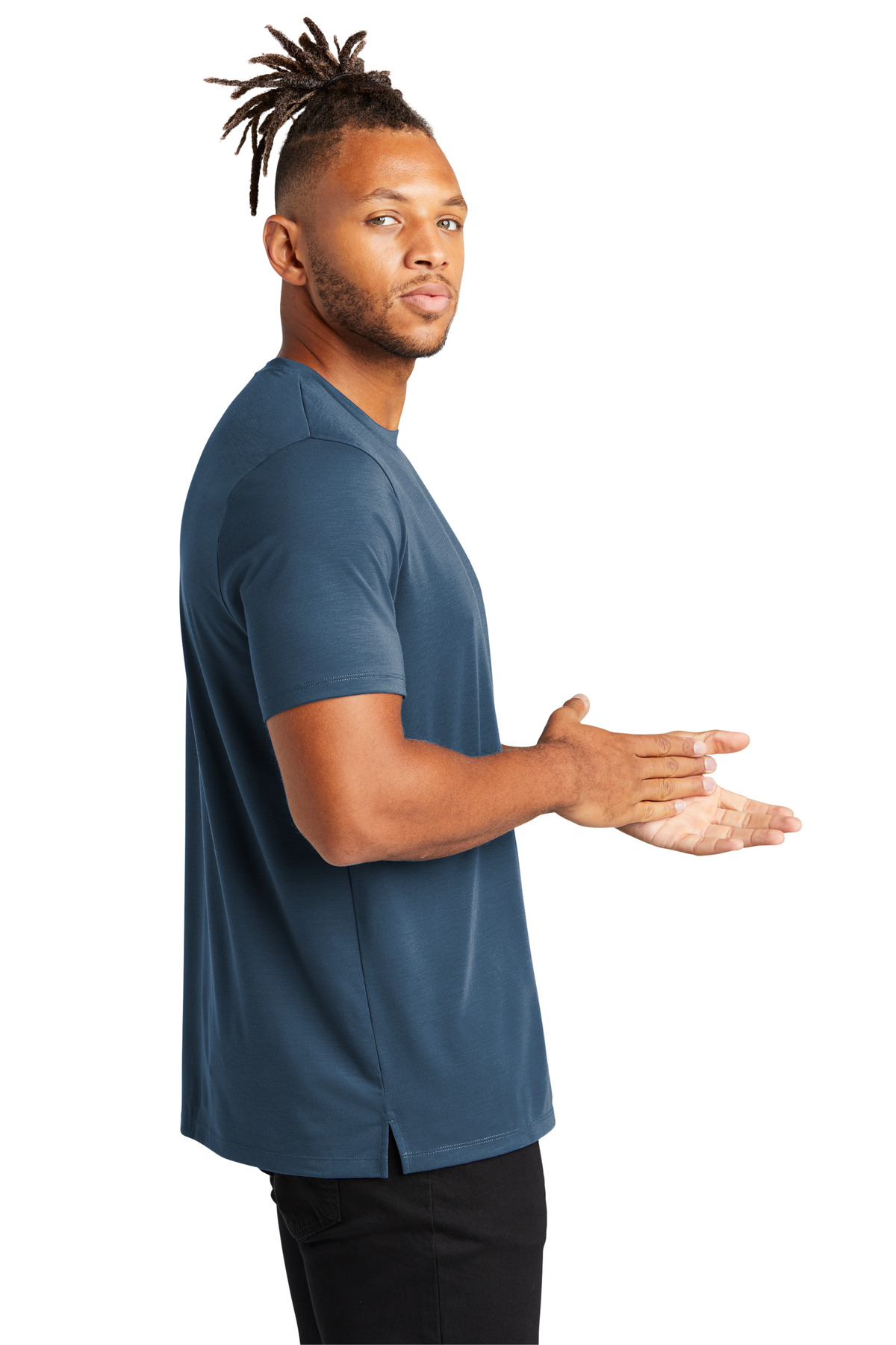 Mercer+Mettle Stretch Jersey Crew MM1016 5