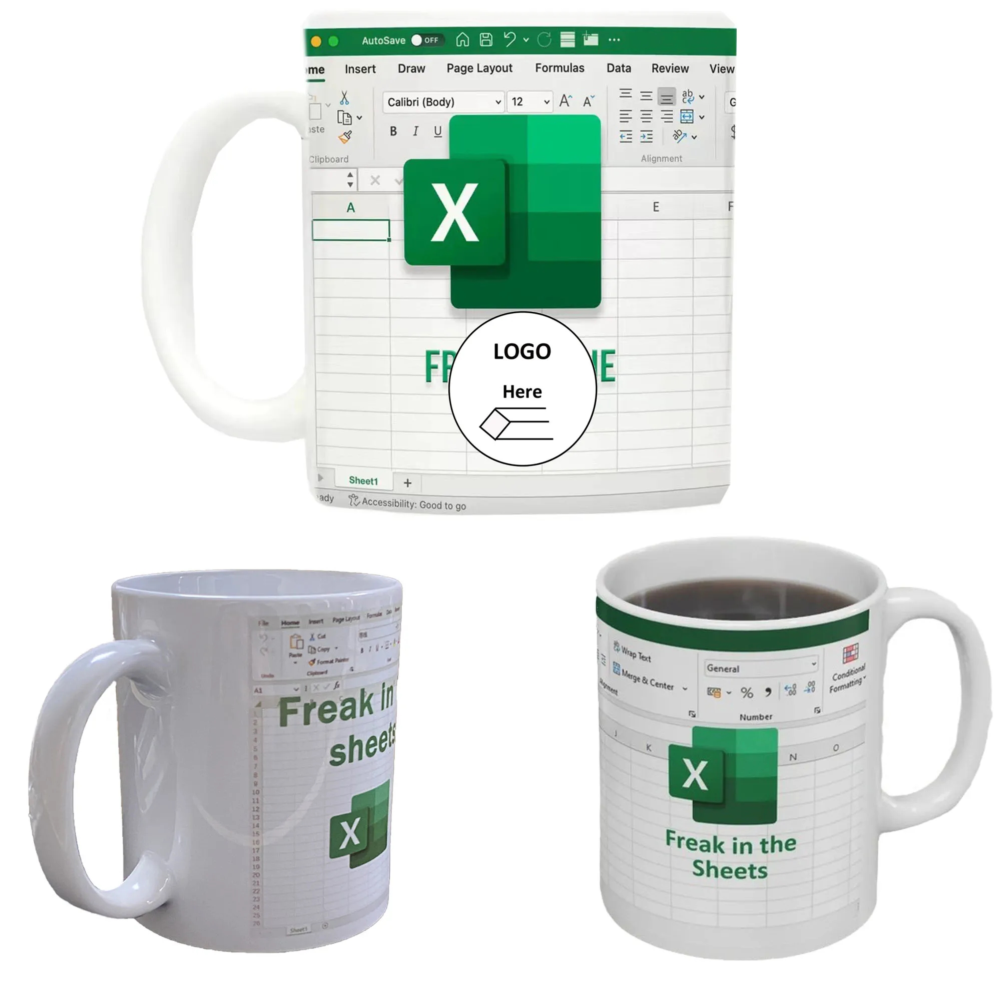 Sheets Excel Mug