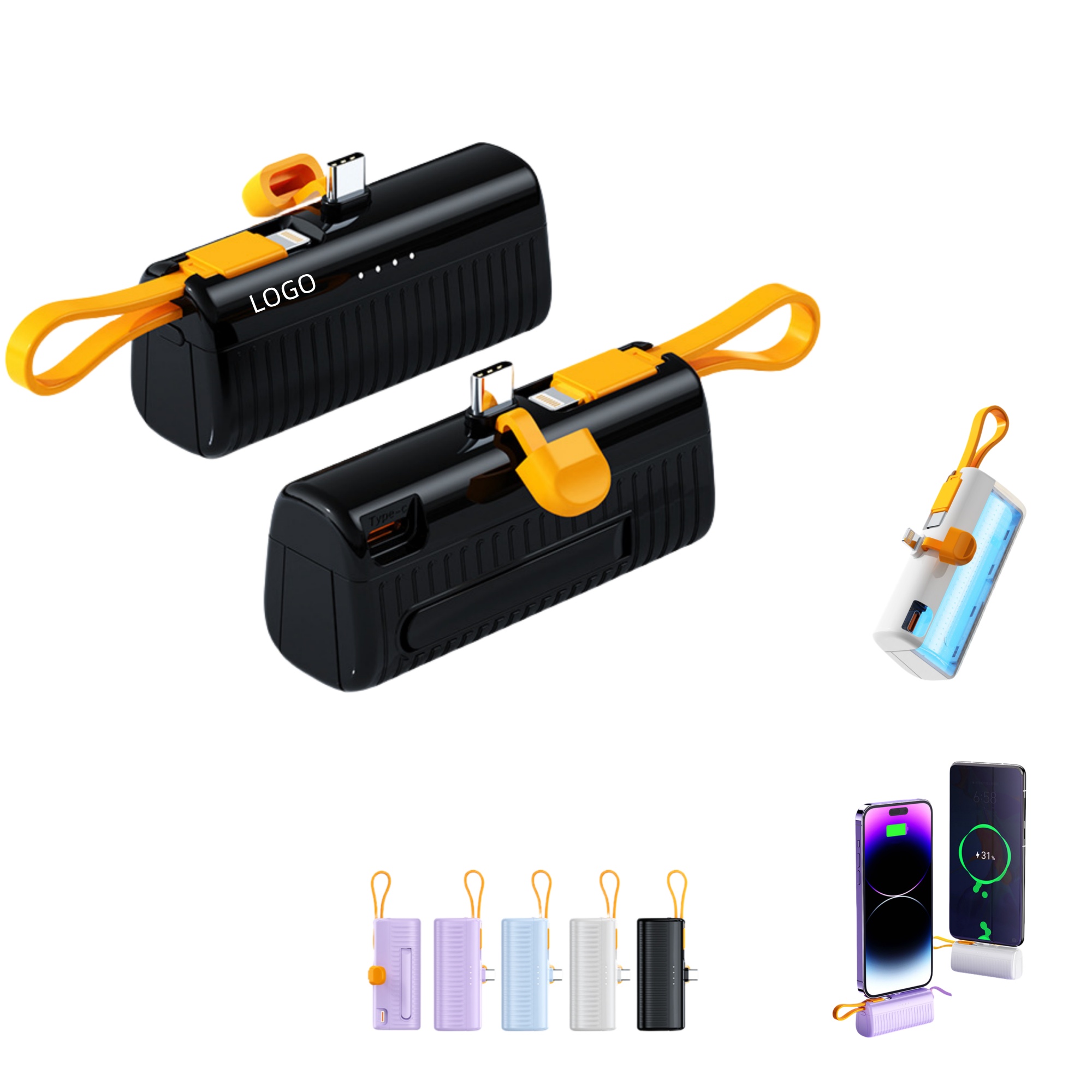 Capsule Power Bank With 5000mAh 1