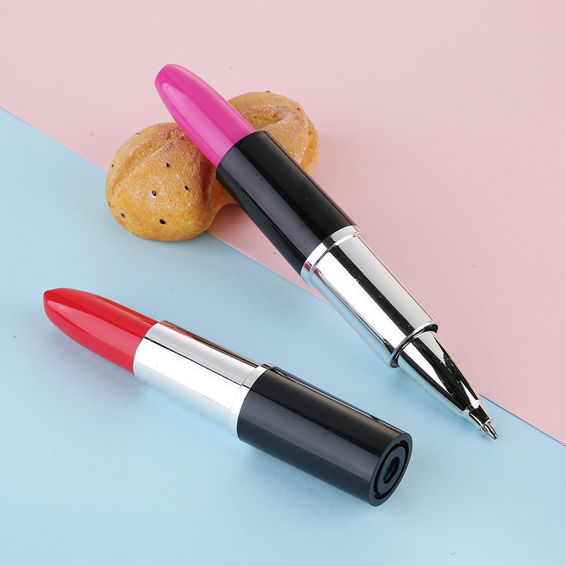Multi-Color Lipstick Cute Writing Pens 5