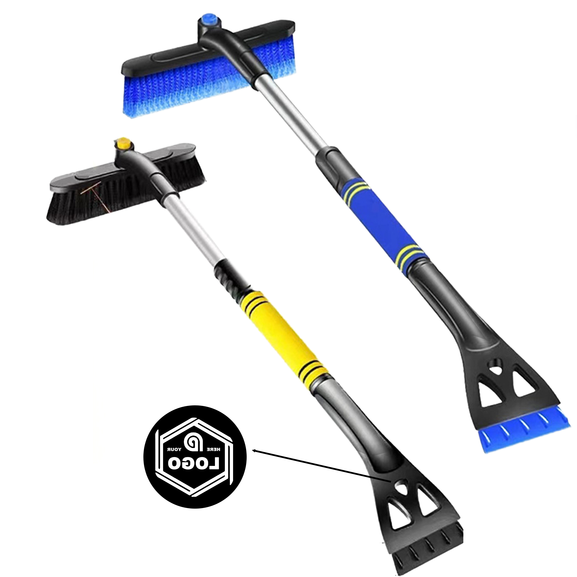 Snow Brush and Detachable Ice Scraper 2