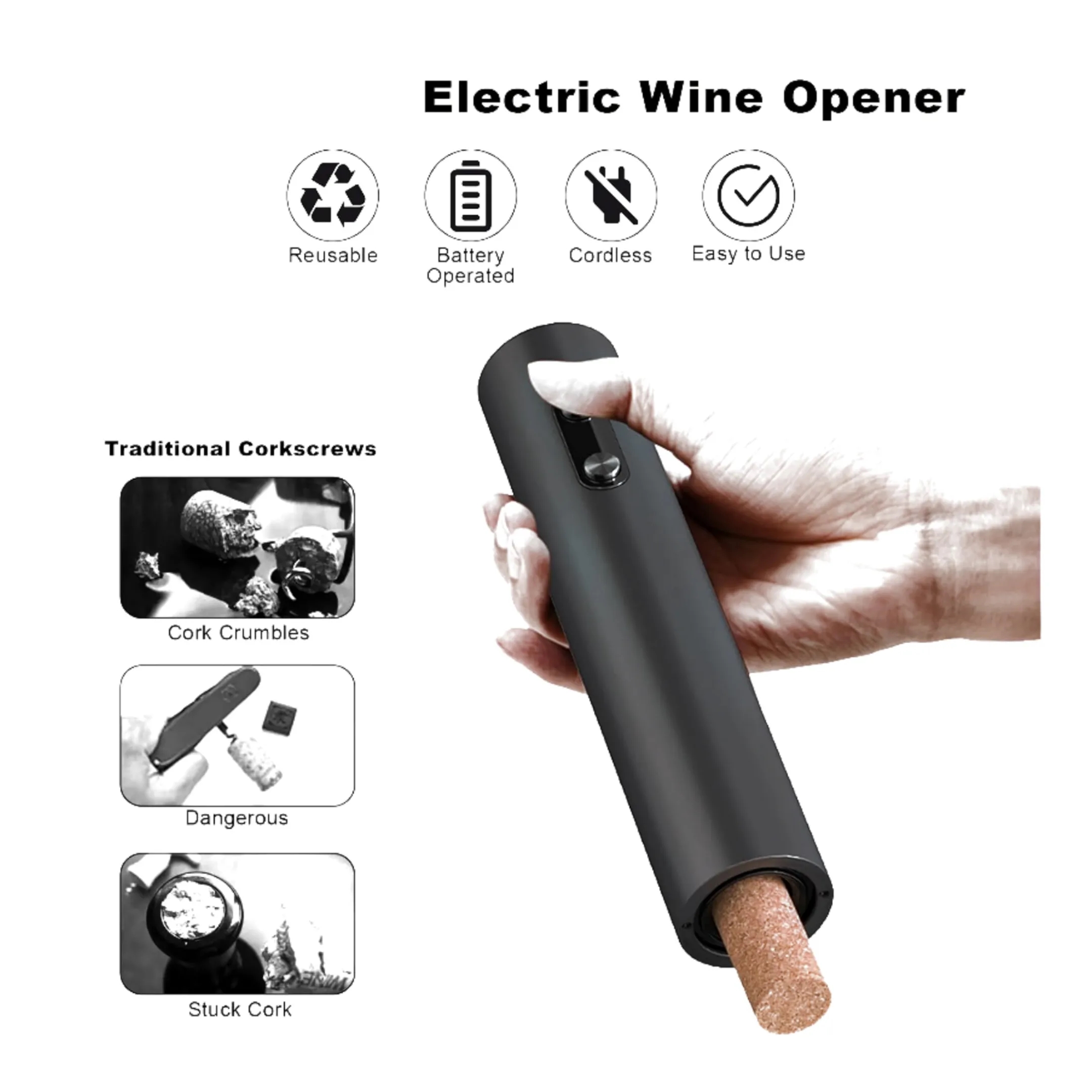 Automatic Electric Wine Opener 1