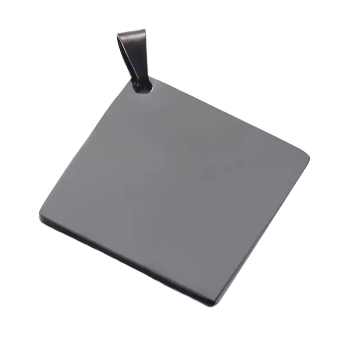 Square Stainless Steel Pet Tag 6
