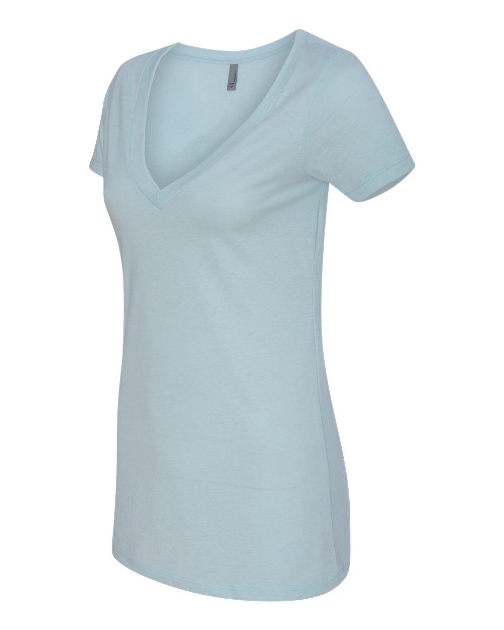 Women's CVC Deep V-Neck Tee - 6640 27