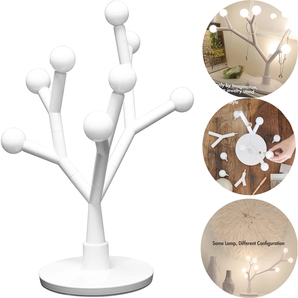 LED DIY Nightstand Lamp 2