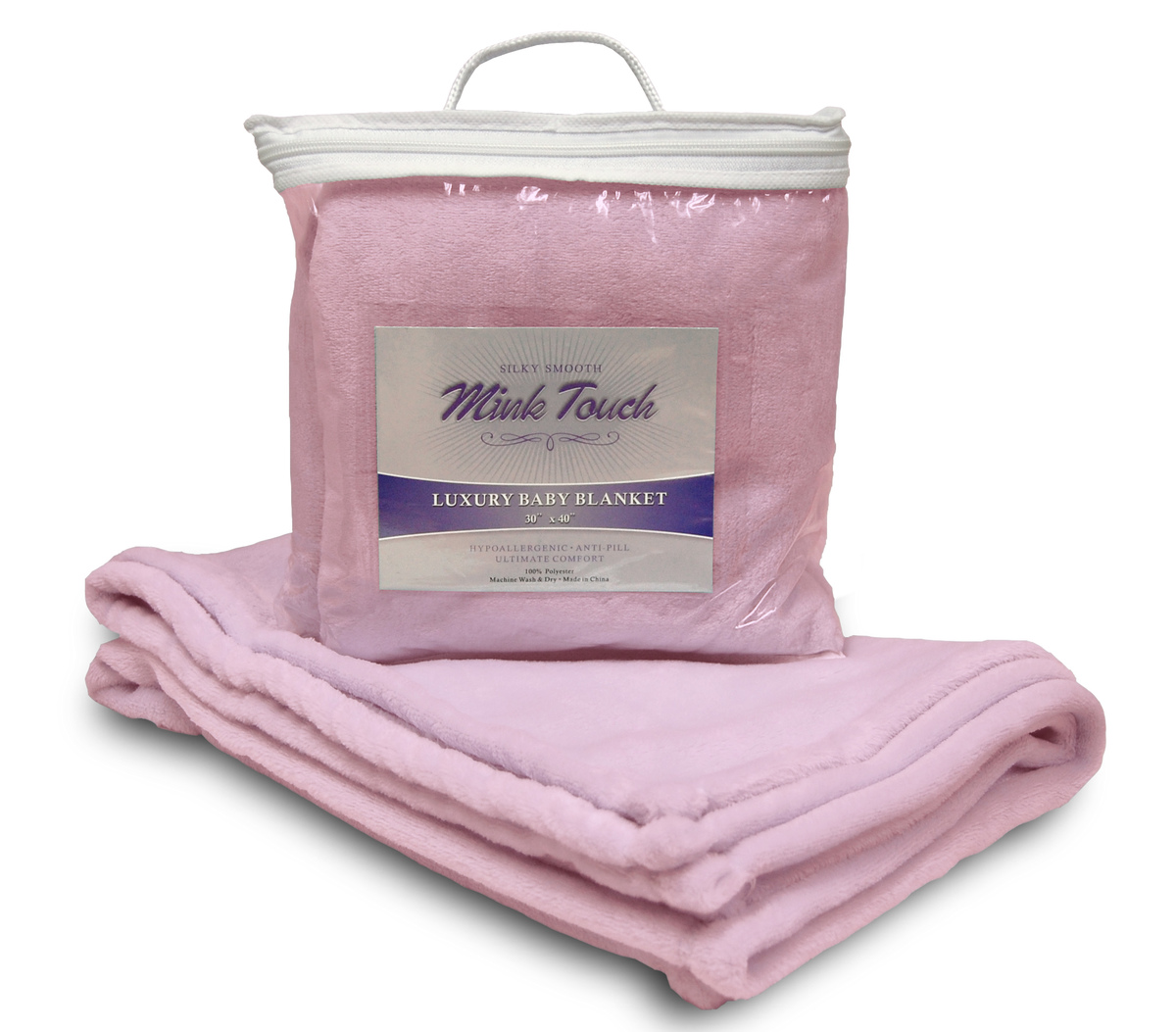 Mink Touch Luxury Baby Blanket (30"x40")