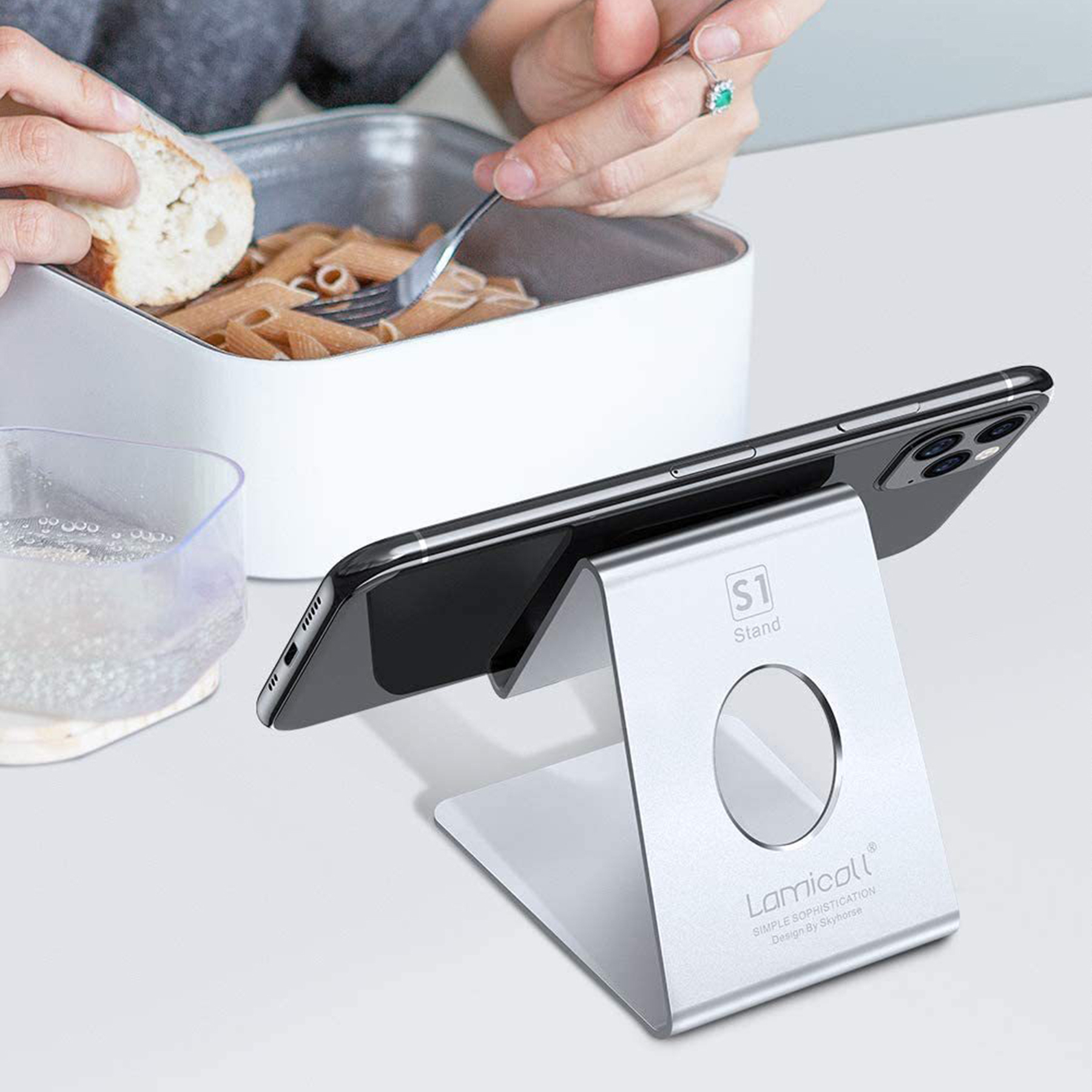 Aluminum Smart Phone Table Stand 4