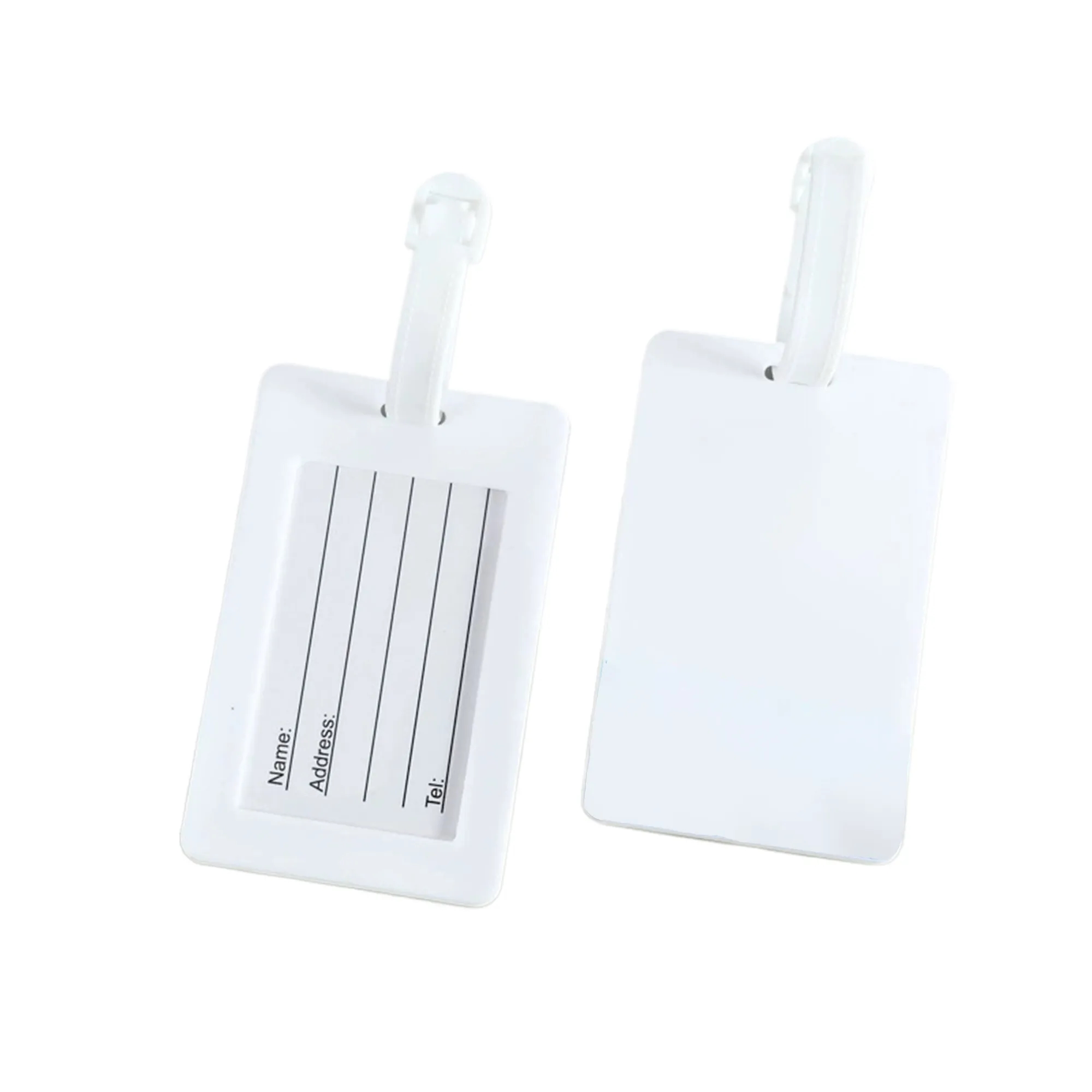 MOQ100 PVC Soft Card Holder Luggage Tag Travel 4