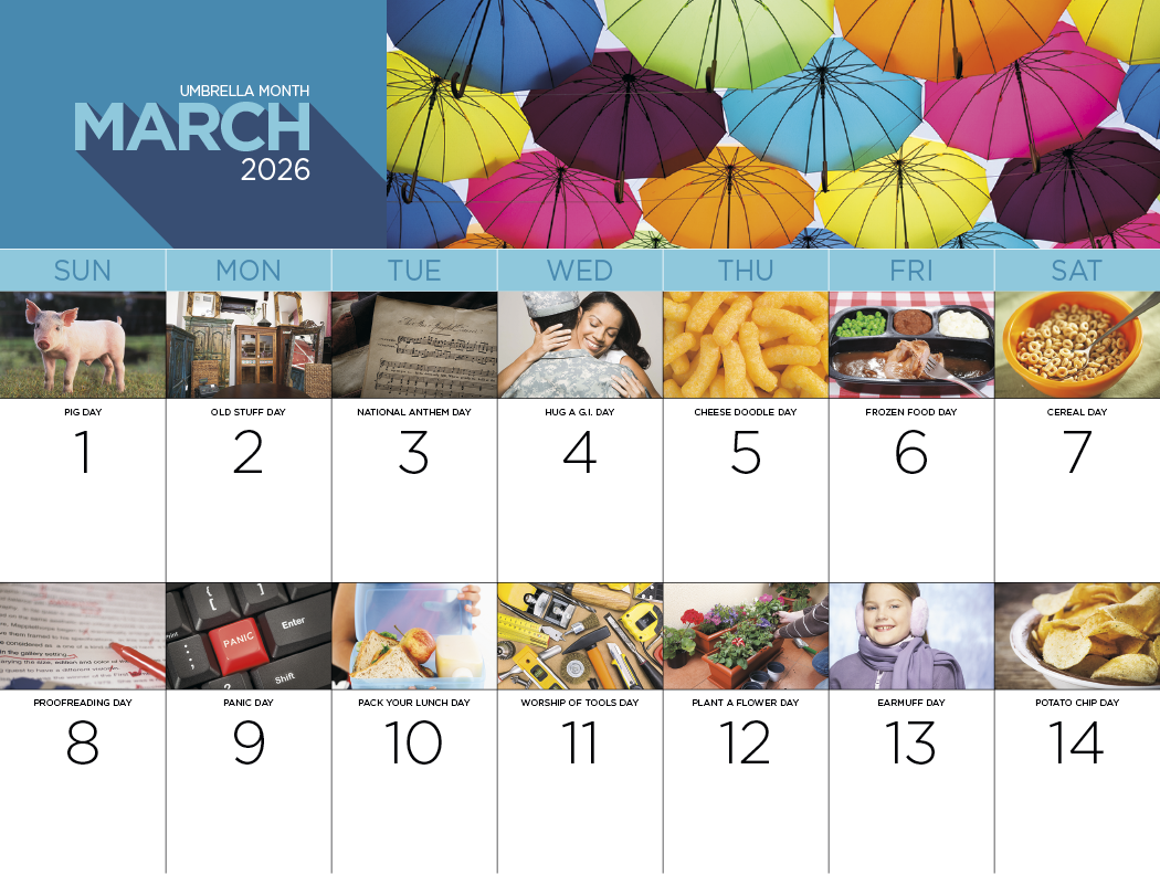 Good Value™ National Day - Spiral Calendar 11