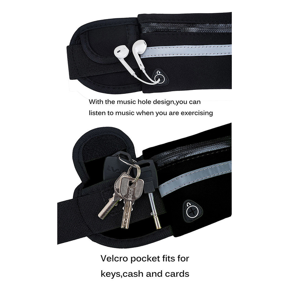 Multifunctional outdoor sports fanny pack waist bag with water bottle pocket 4