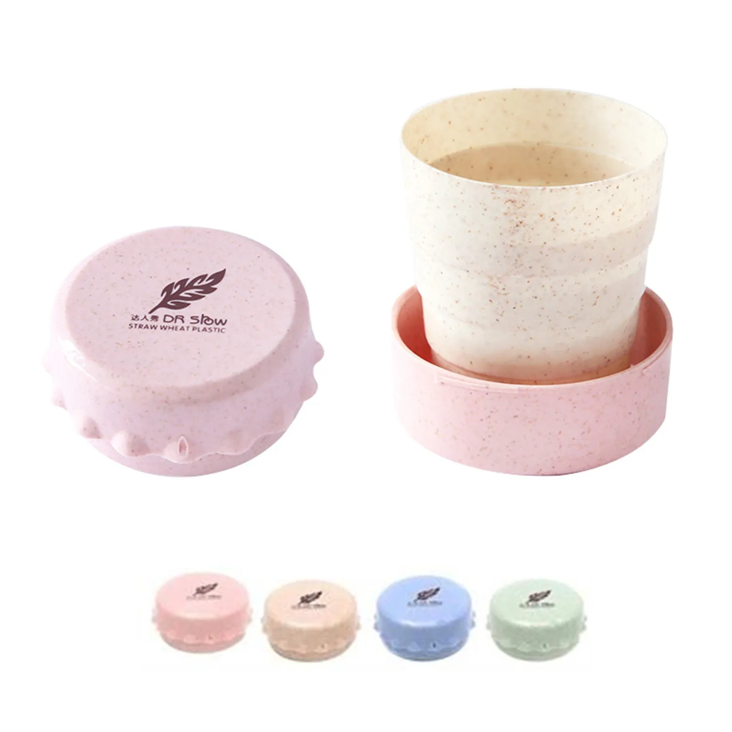 Portable Collapsible Folding Cup With Lid 3