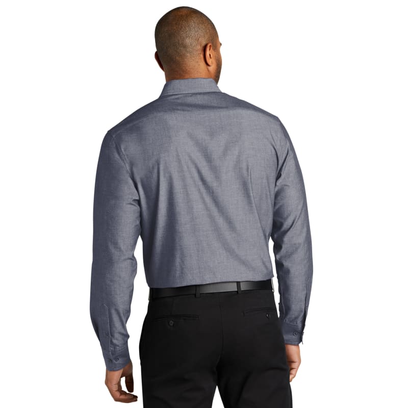 Port Authority Long Sleeve Chambray Easy Care Shirt 4