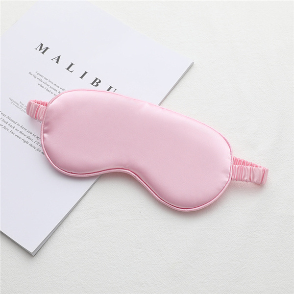 Double-sided imitation silk travel sleep eye mask 4