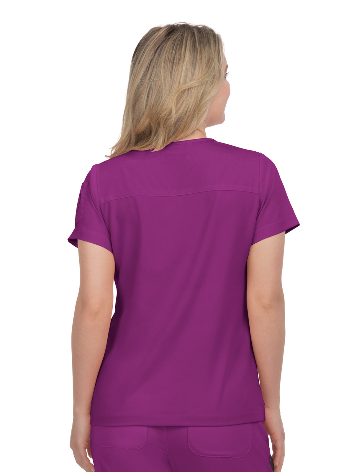 koi - Betsey Johnson - Women's Three-Pocket Striped Trim Kennedia Top 1