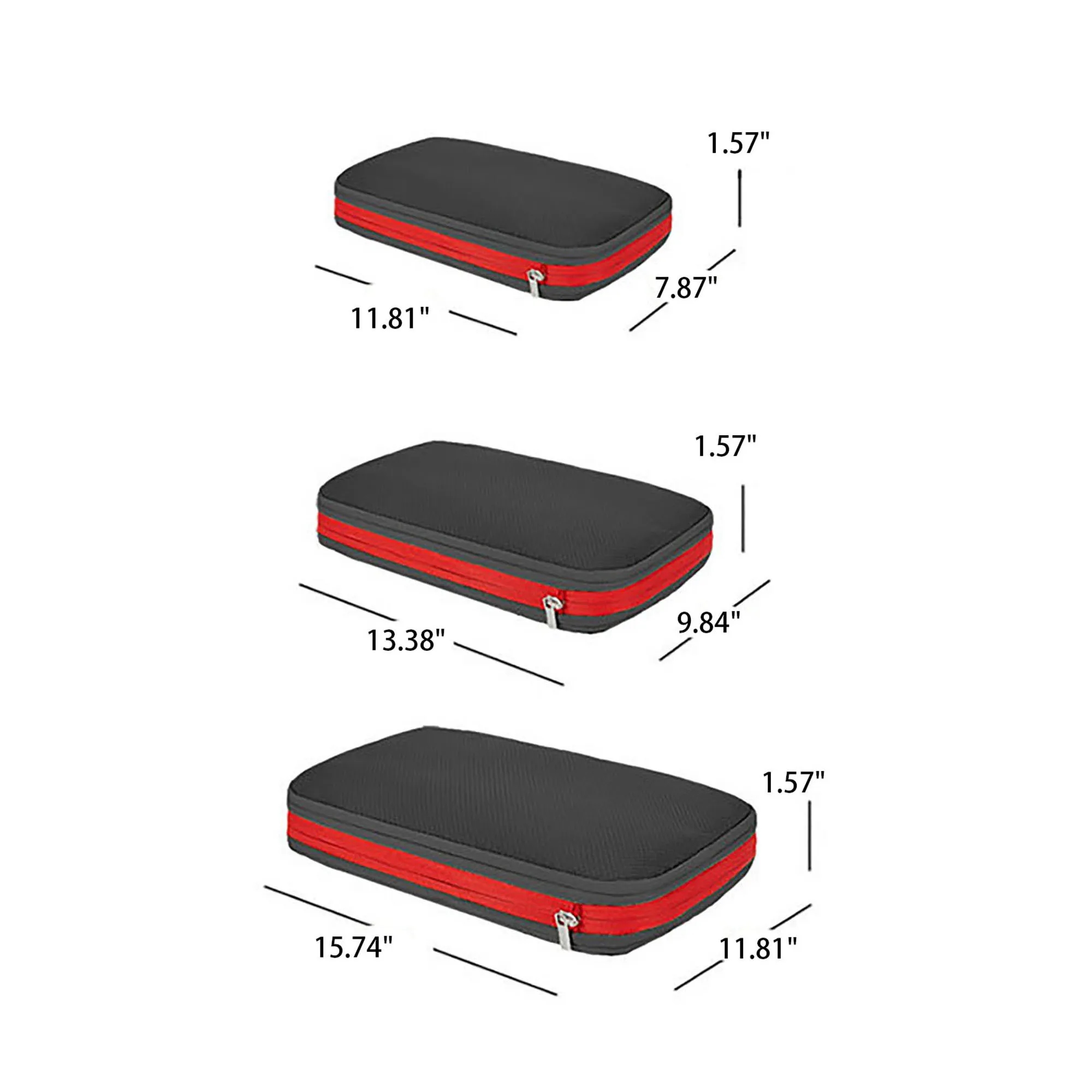 Tear Resistant Luggage Packing Organizer 3