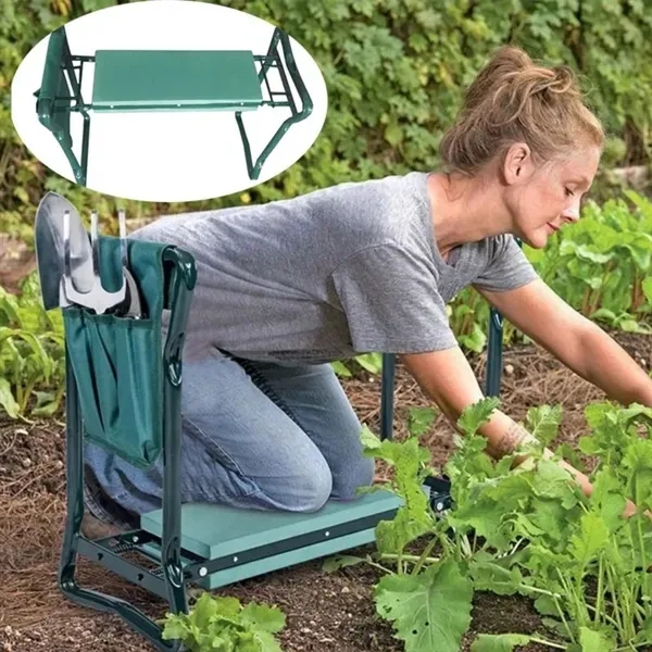 Thicken & Kneeling Pad Garden Kneeler Seat - Upgraded Design 4