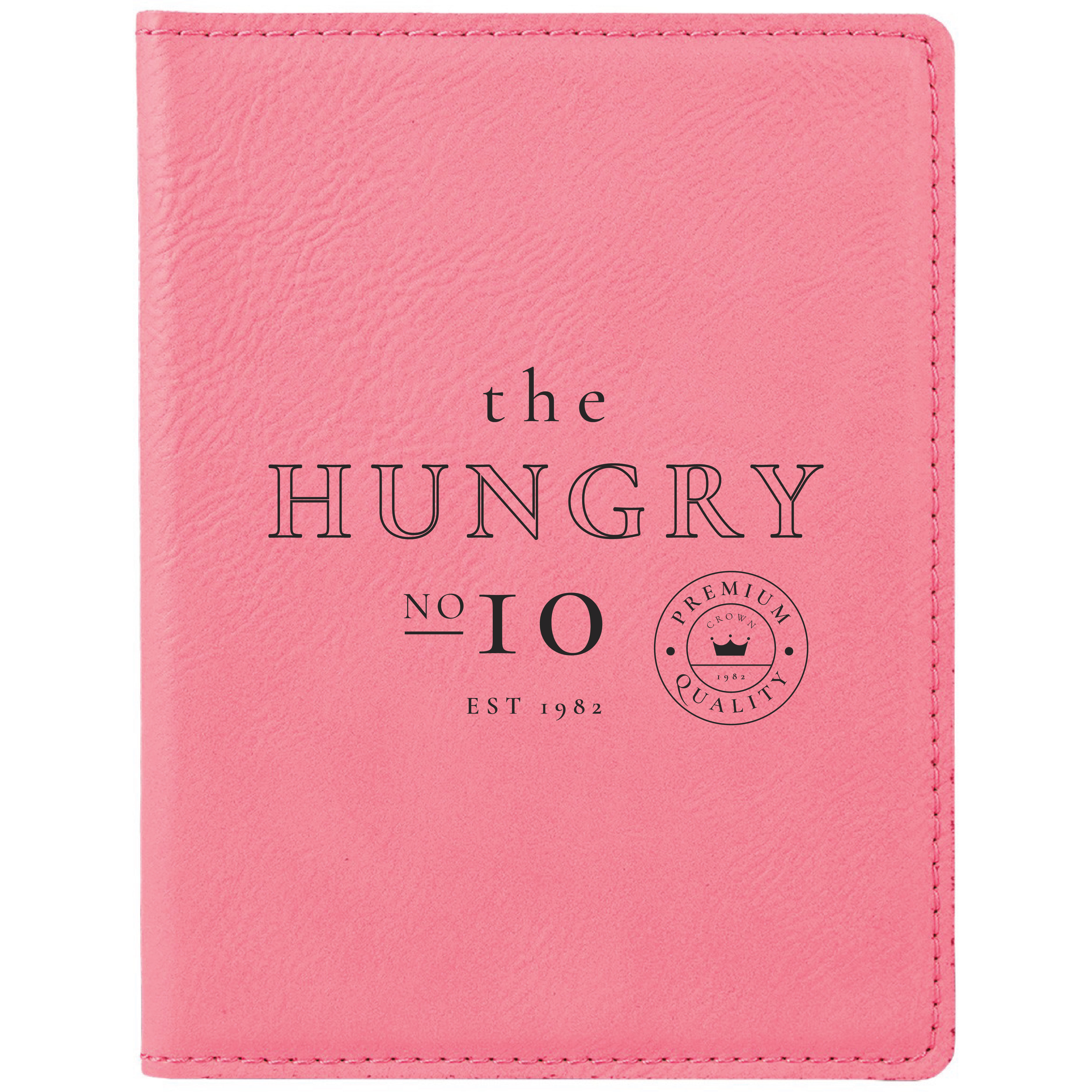 Pink Leatherette Passport Holder 5
