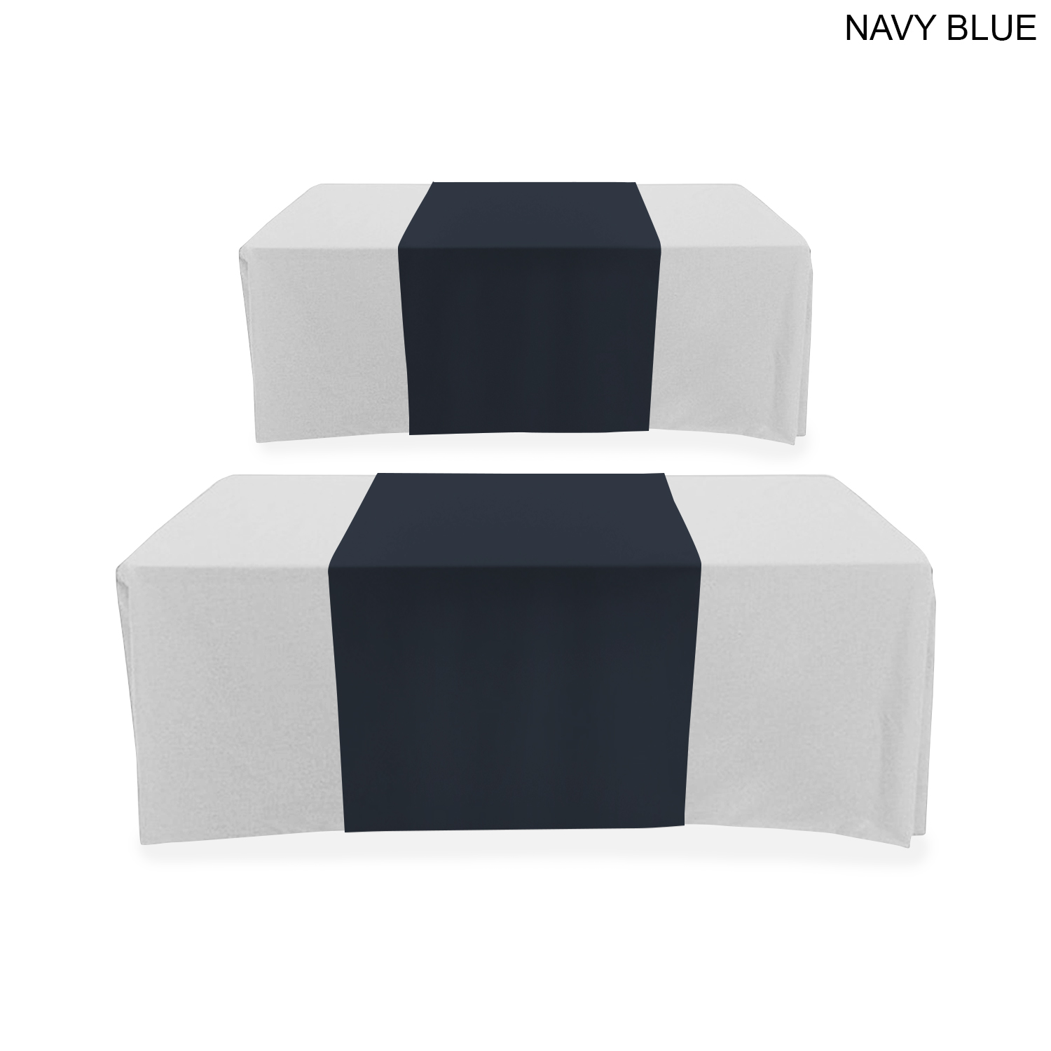 72 Hr Fast Ship - Polycotton Twill Table Runner, 30x90, Covers Front, Top and Back 5