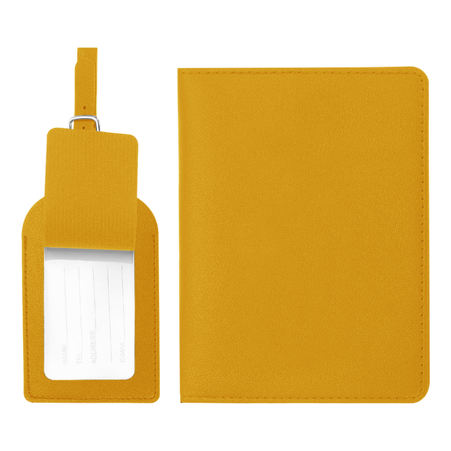 PU Passport Cover and Luggage Tag Set 10