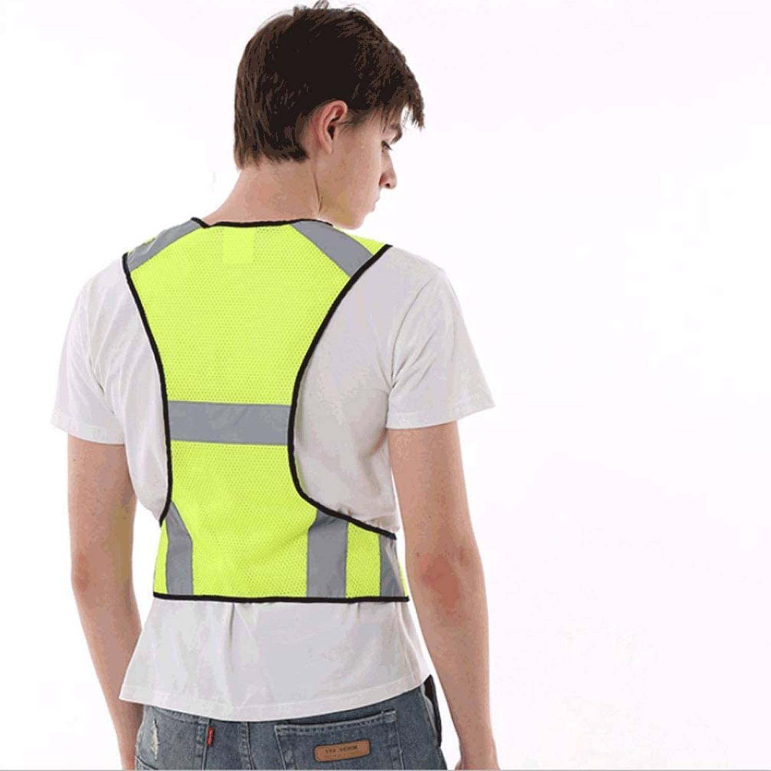 Mesh Hi-Viz Reflective Safety Vest 6