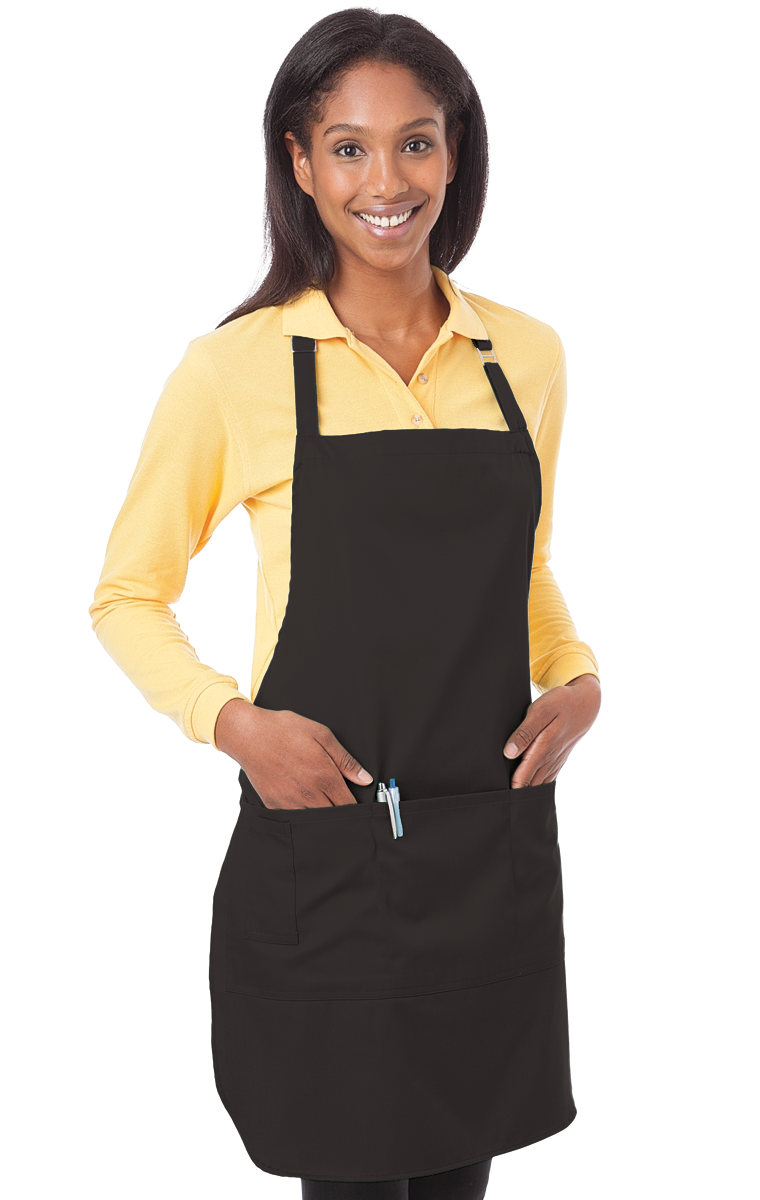 Scotchgard Treated Twill Bib Apron 18