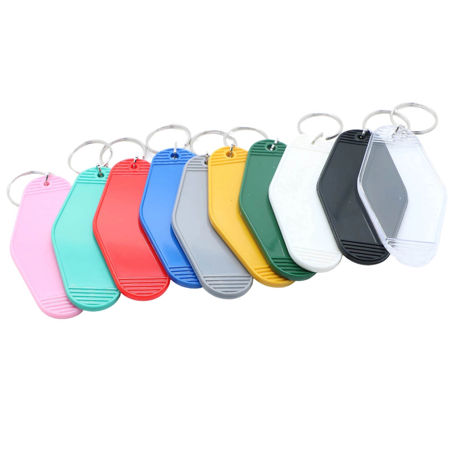 MOQ 100PCS Motel Hotel Sublimation Keychains 2