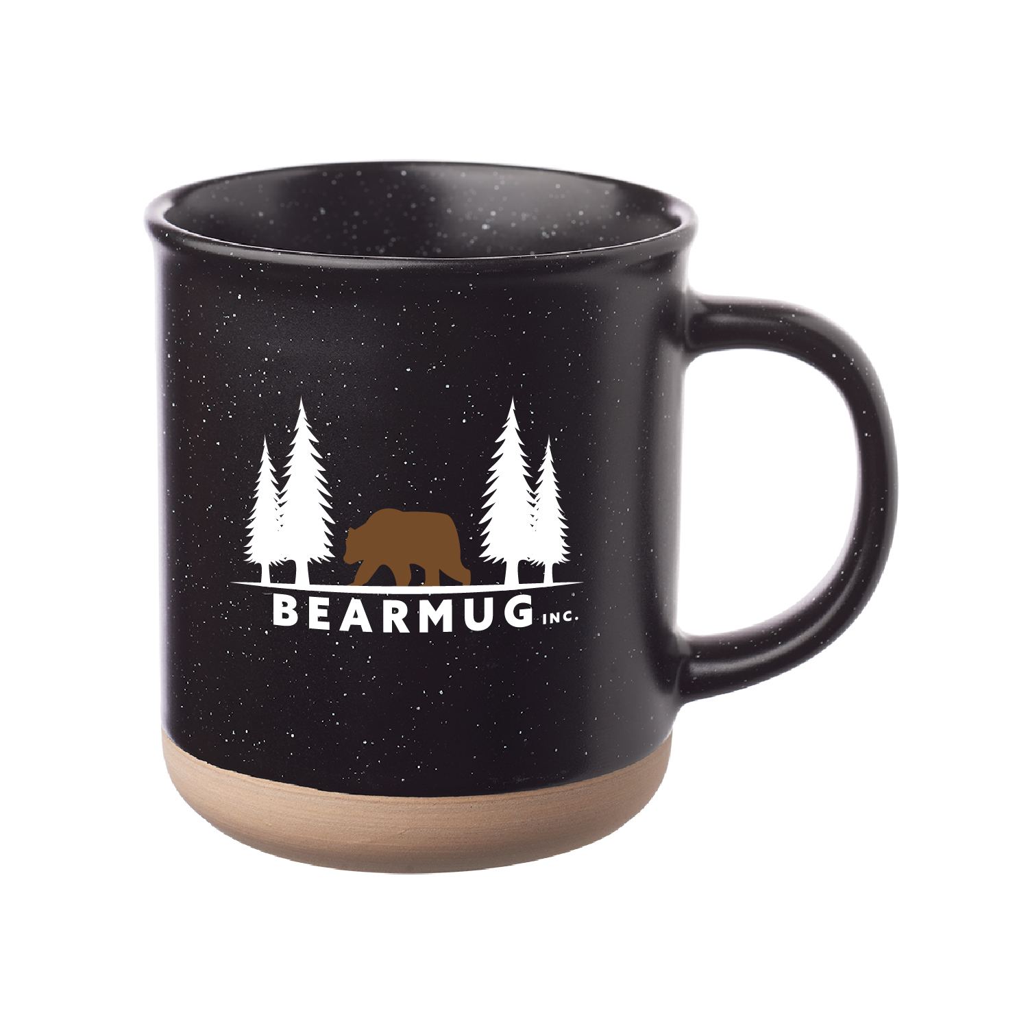 13.5 oz. Speckled Clay Coffee Mug (2 Color Imprint) 7