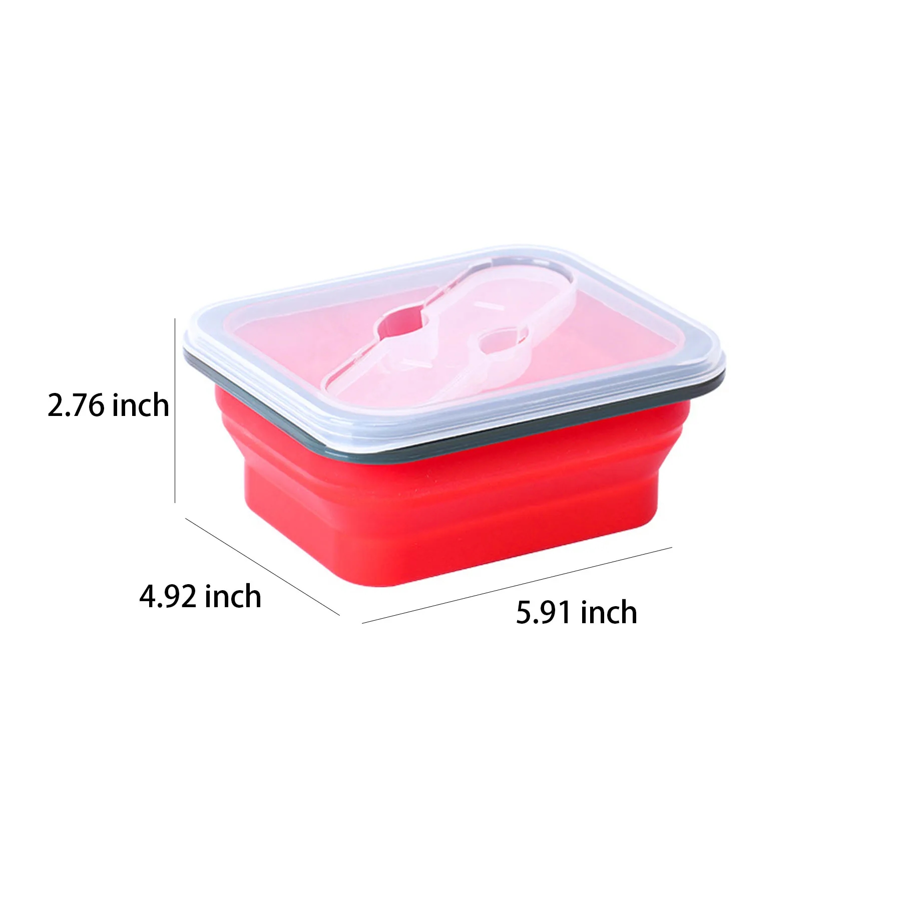Silicone Foldable Lunch Box 3