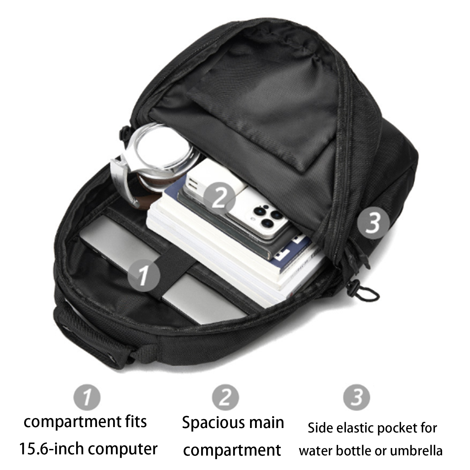Outdoor Large-Capacity Travel Oxford Backpack 15