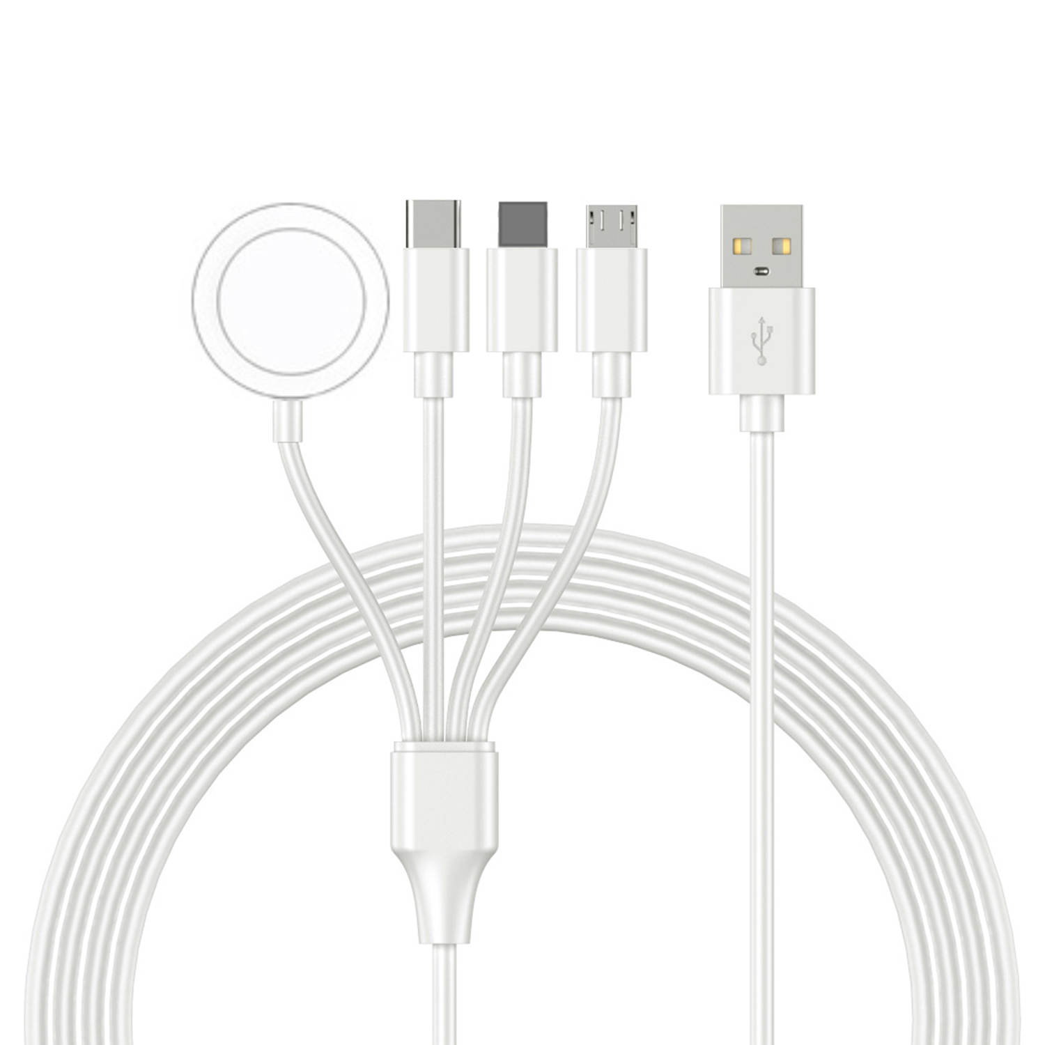 4-in-1 Multi-Port & Apple Watch Charging Cable 4