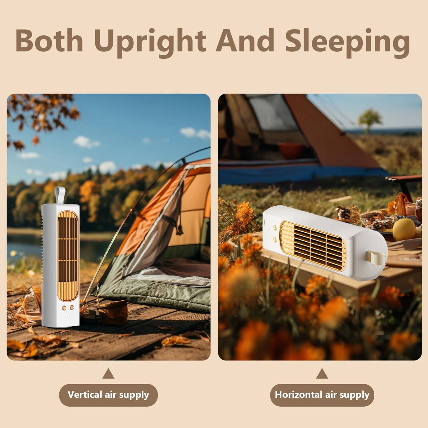 Portable Brushless Motor Low Noise Tower Fan 5