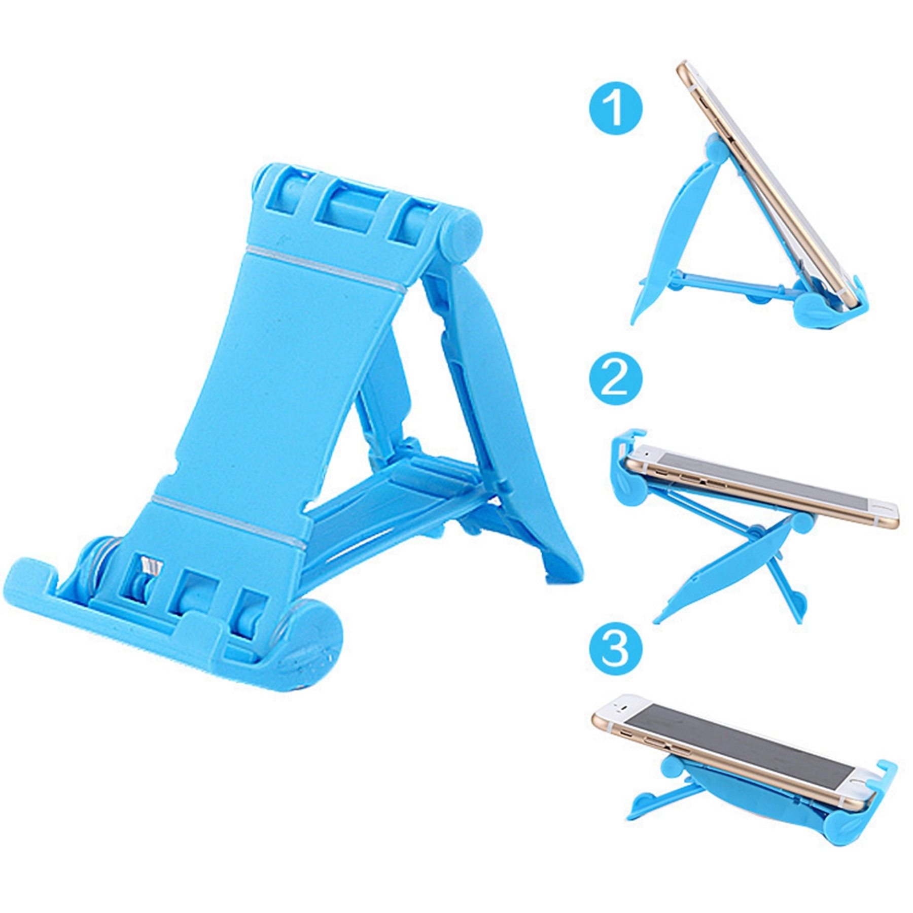 Adjustable Collapsible Phone Tablet Stand 16