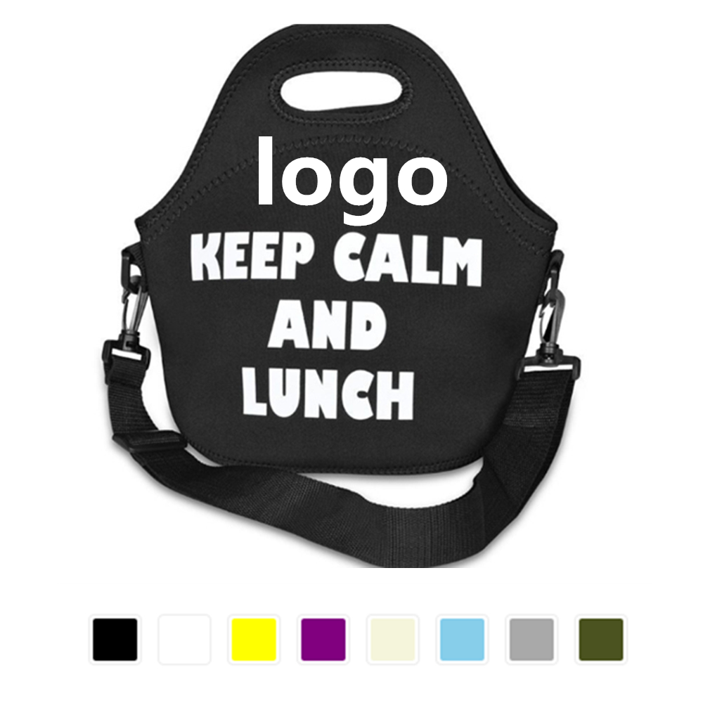 Neoprene Lunch Bag With Strap 4