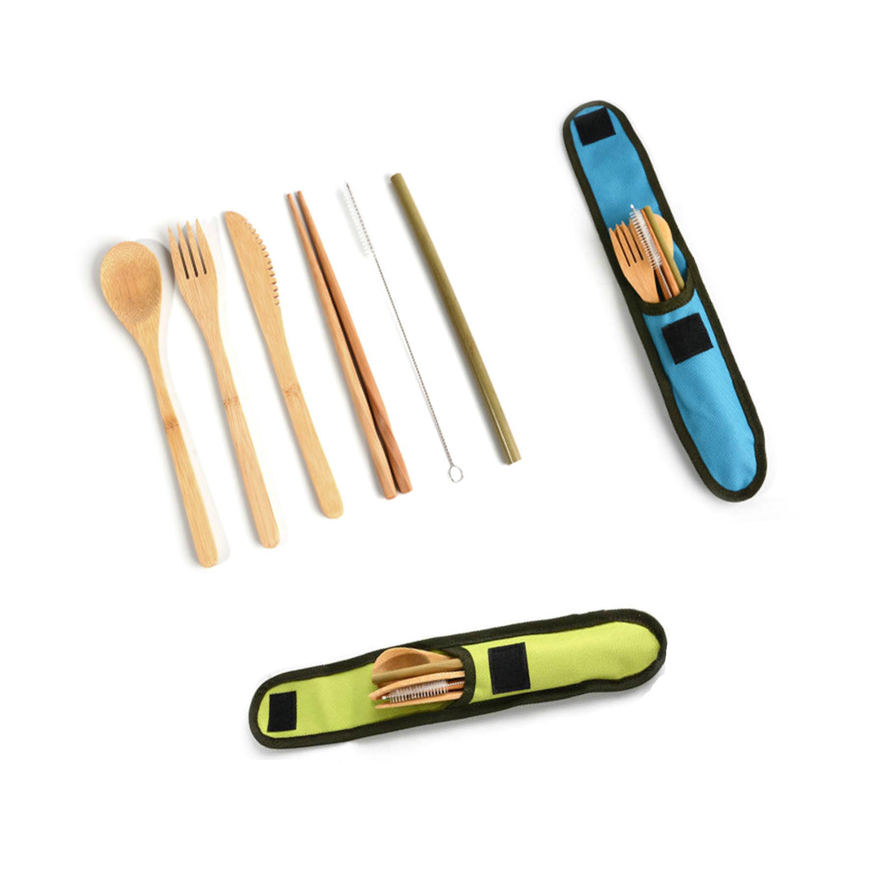 Eco Friendly Bamboo Cutlery Set 2