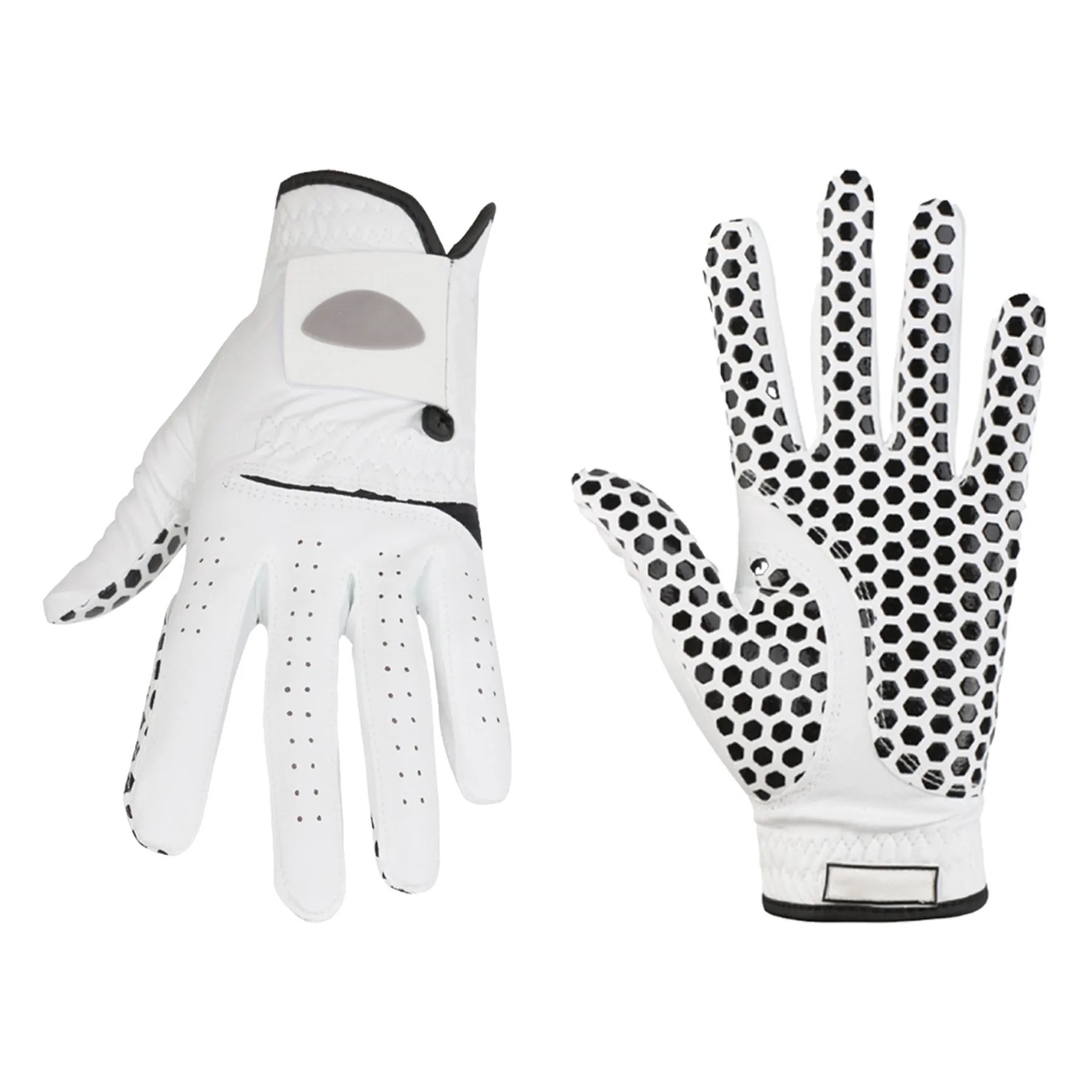 Pu And Sheepskin Wear-Resistant And Breathable Golf Gloves 2