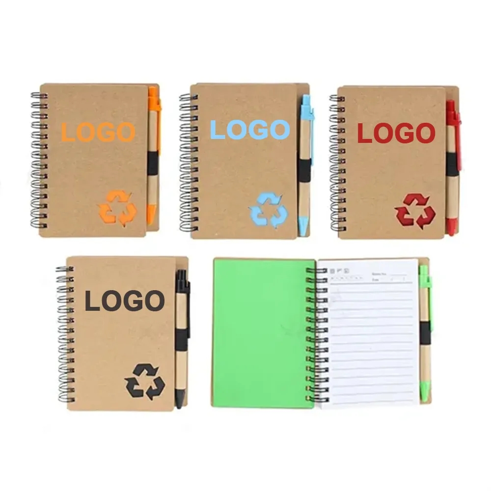 Oxford Spiral Notebooks W/Pen 4