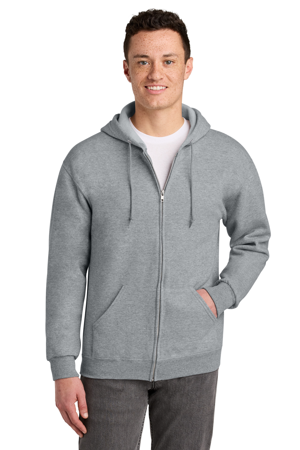 Jerzees - NuBlend Full-Zip Hooded Sweatshirt. 993M 45