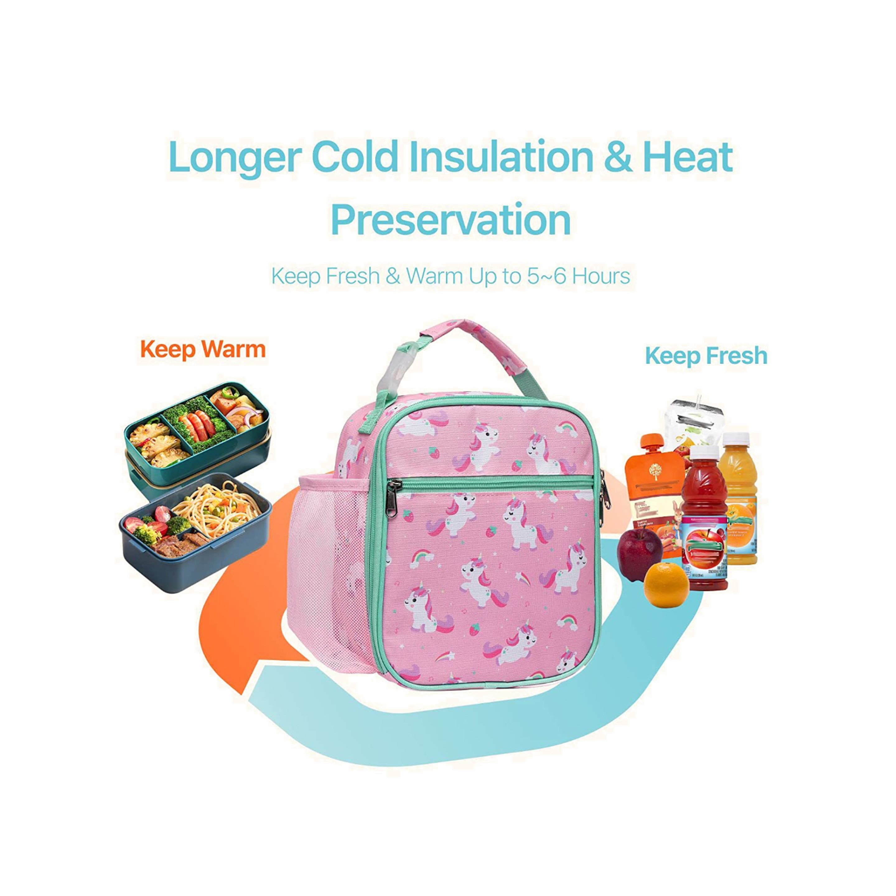 Lunch Bag for Girls (direct import) 2