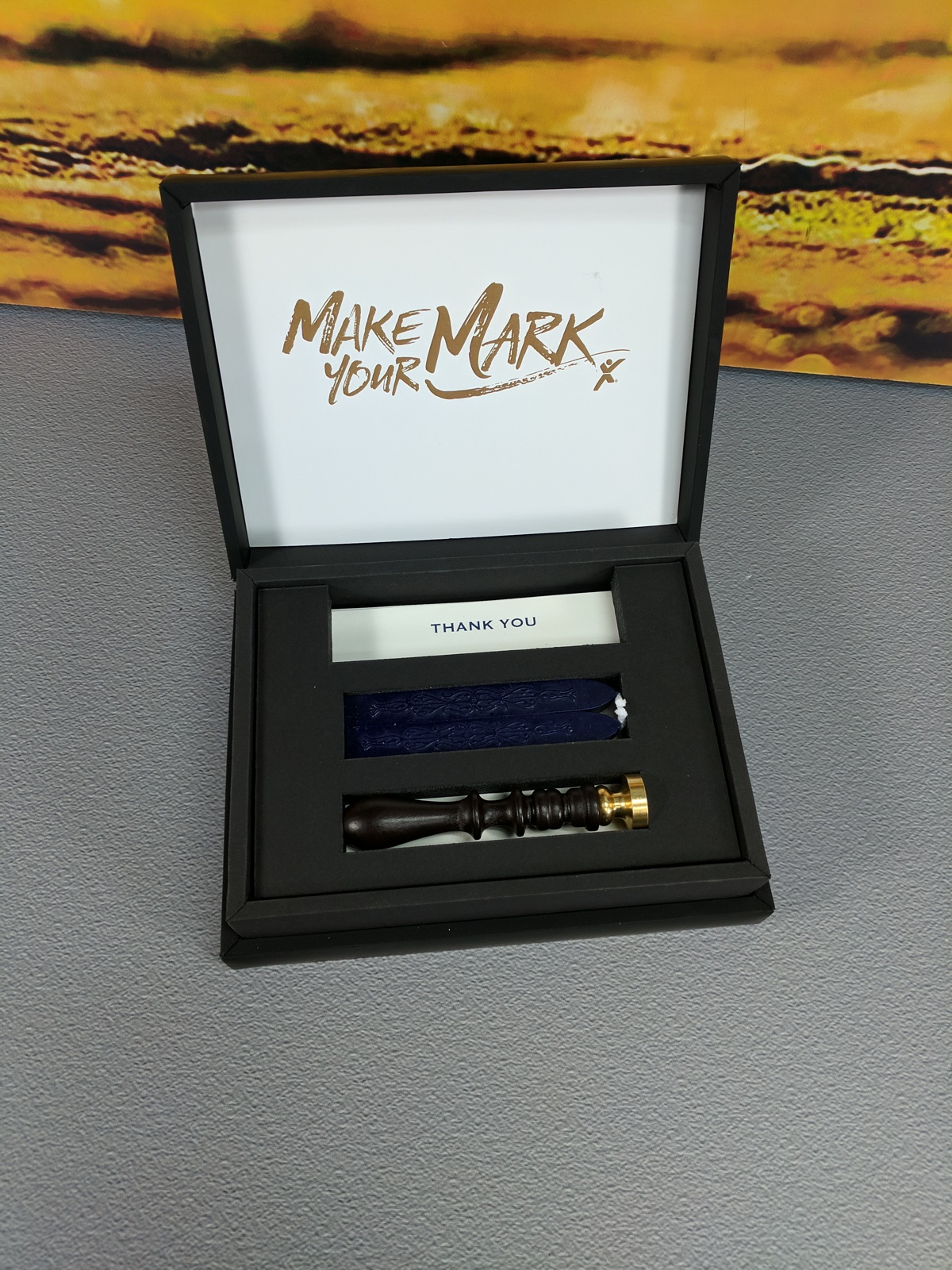 Custom Printed Full Color Hinged Soft Touch Luxury Gift Box - 5x3x2 6