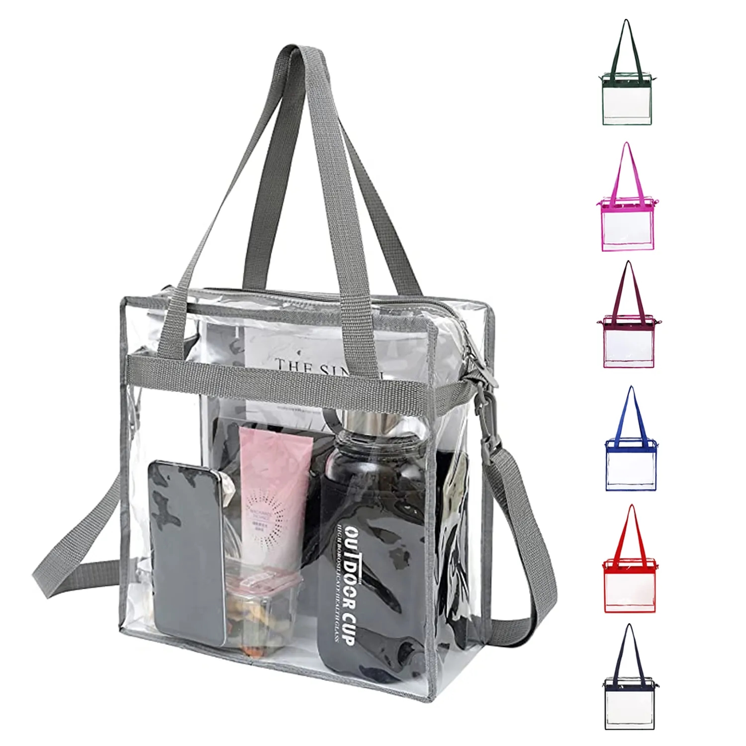 Clear Stadium Approved Tote Bag 1