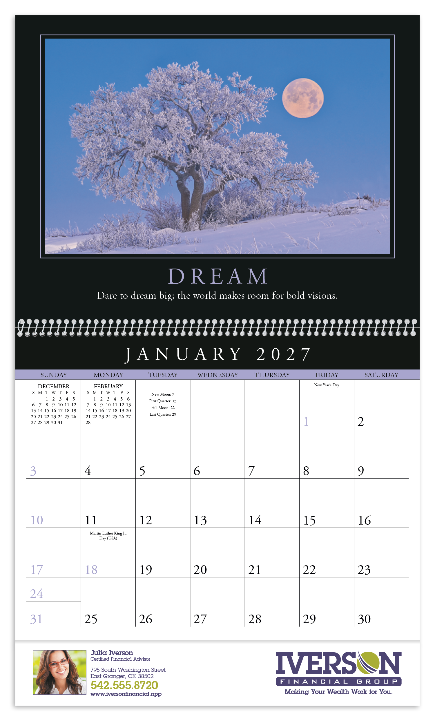 Triumph® Calendars Motivations Calendar 47