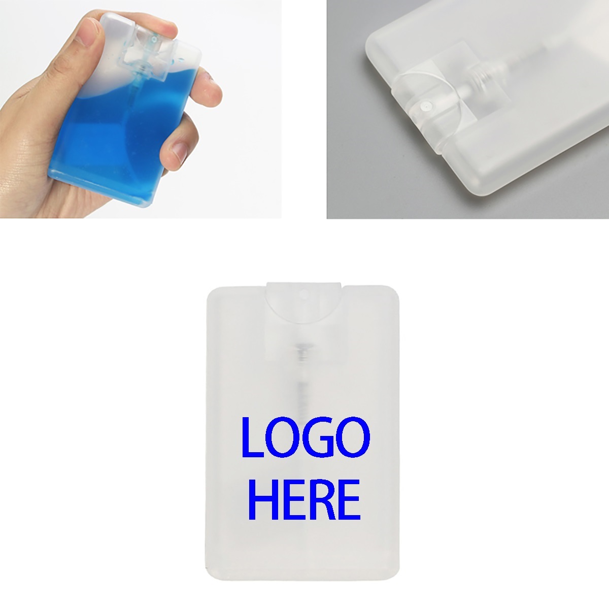 0.67oz Credit Card Style Hand Sanitizer Spray 1