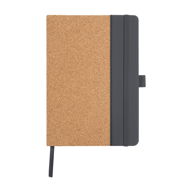 Hickory Cork & Recycled PU Notebook 21