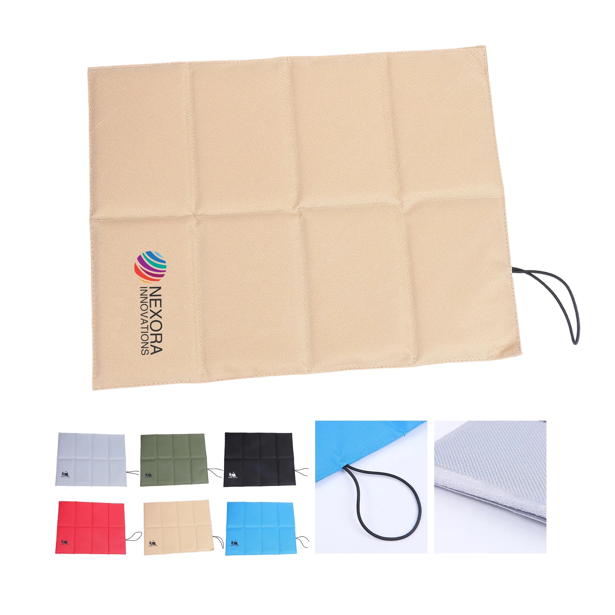 MOQ 50 Portable Folding Picnic Blanket 6