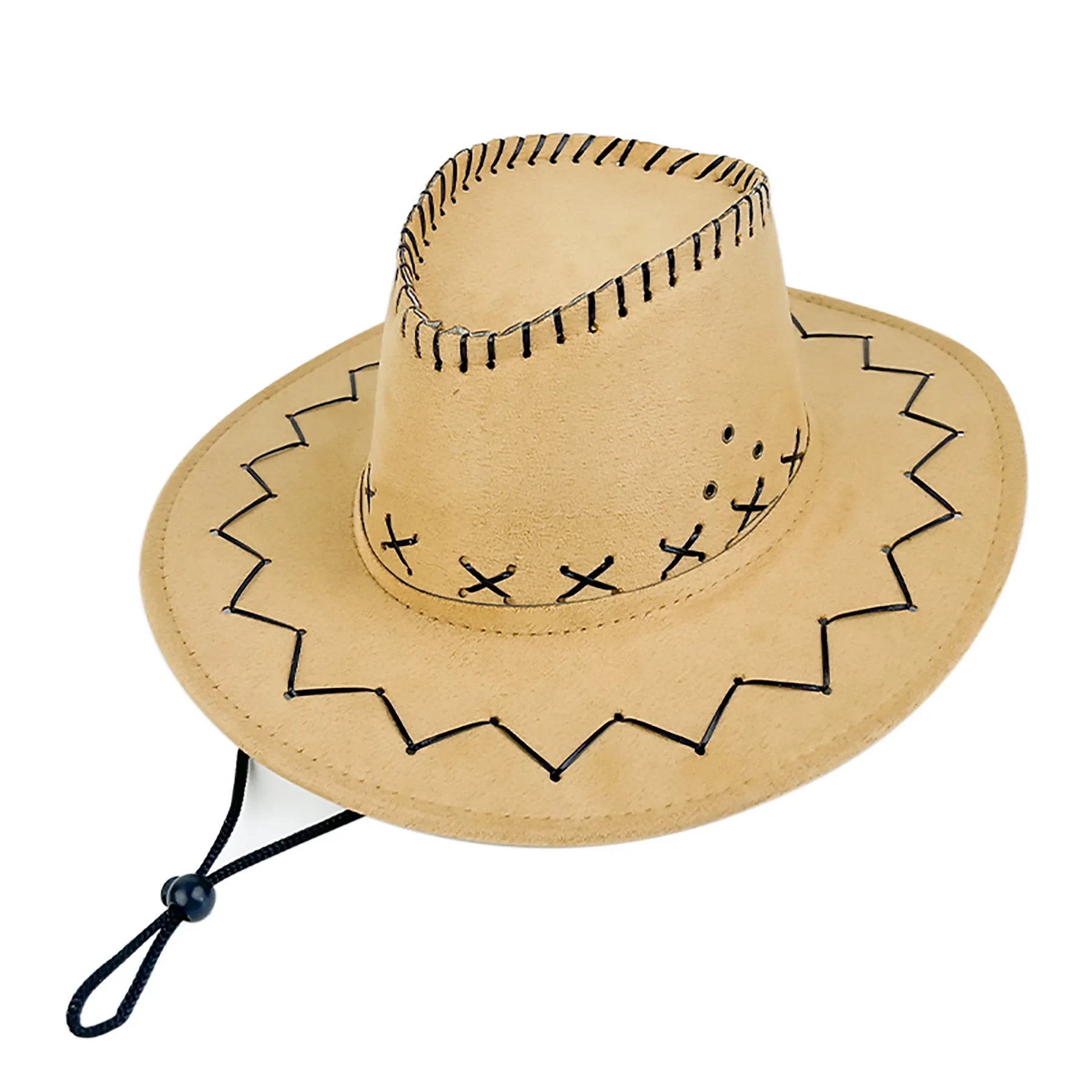 Suede Outdoor Sunscreen Cowboy Hat 6