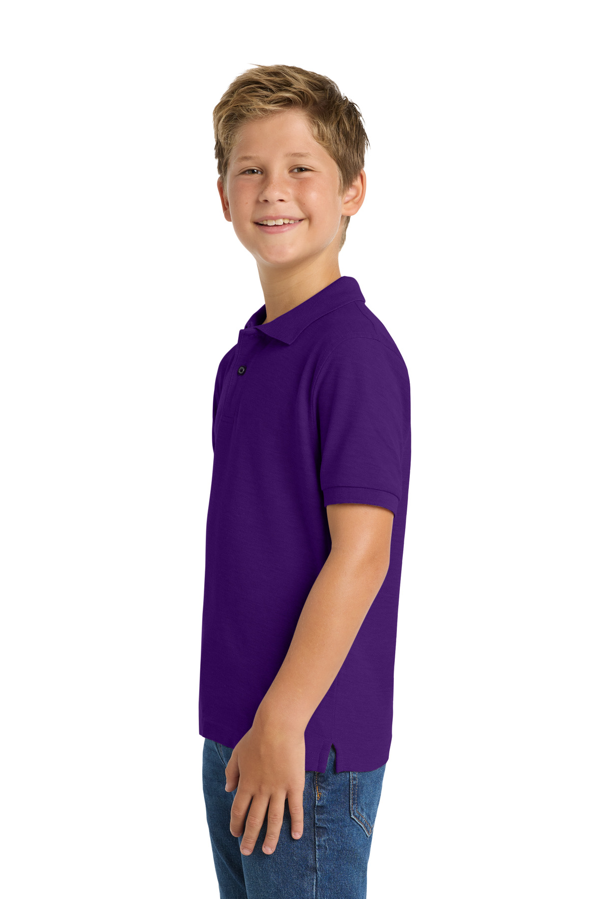 Port Authority Youth Silk Touch Polo. Y500 71