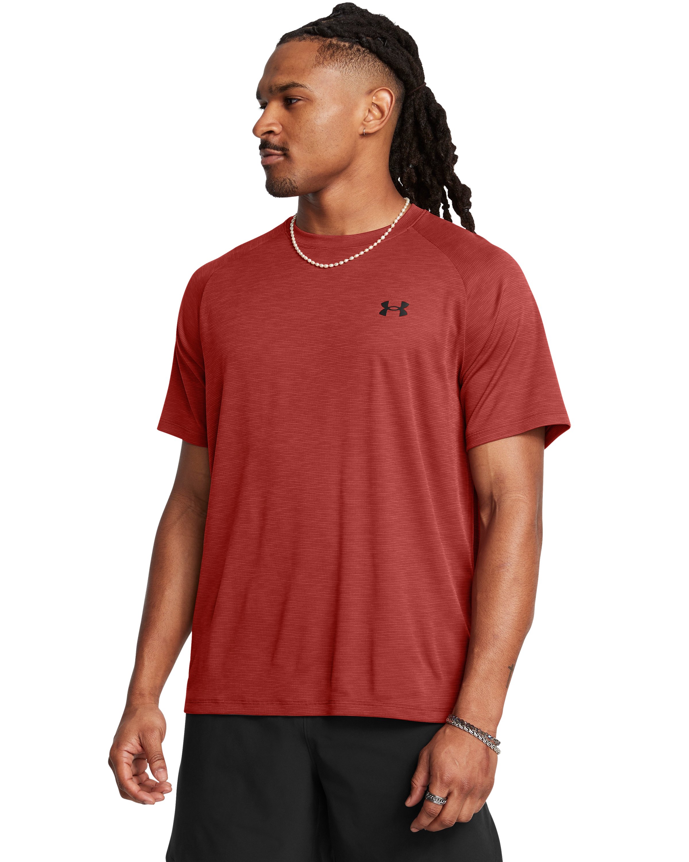 UA Tech Textured Men's Short Sleeve 21