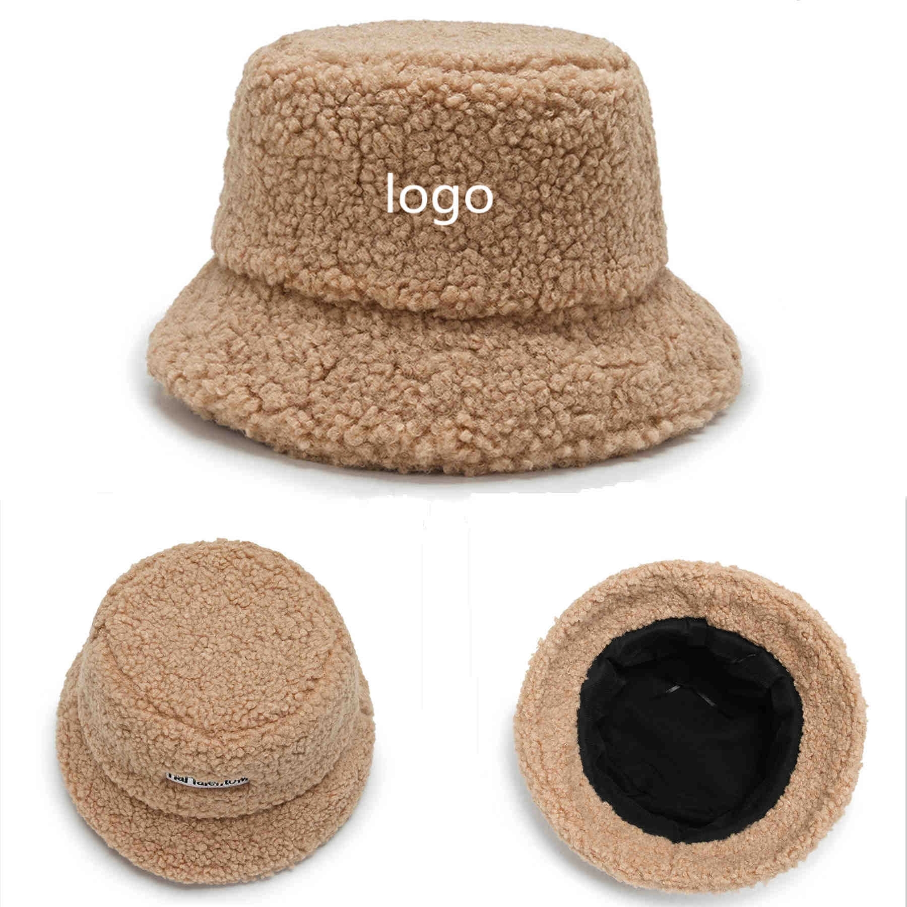 Lady Warm Lambswool Bucket Hat 2